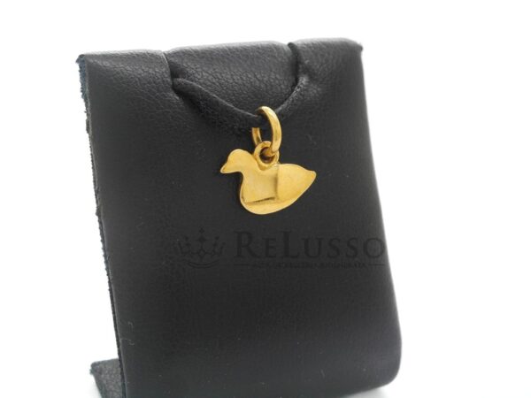 Charm Dodo Paperella da 1gr. in oro giallo 18kt foto1