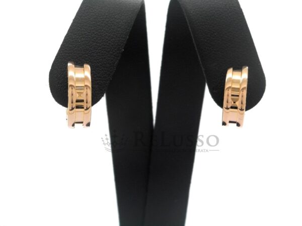 Orecchini B.Zero1 Bulgari in oro rosa 18kt foto7