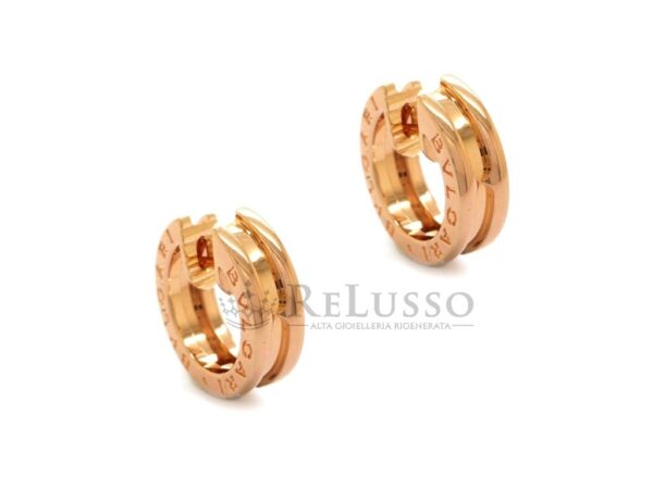 Orecchini B.Zero1 Bulgari in oro rosa 18kt foto13