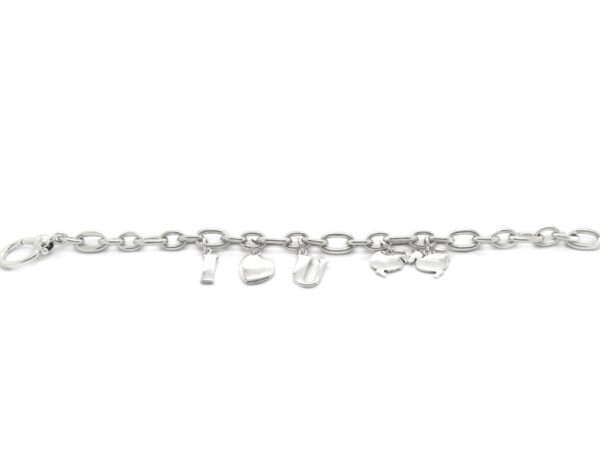 Bracciale Dodo I Love You in argento foto4