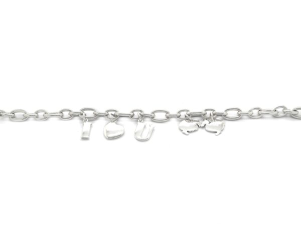 Bracciale Dodo I Love You in argento foto7