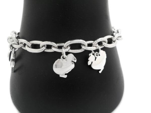 Bracciale Dodo I Love You in argento foto16