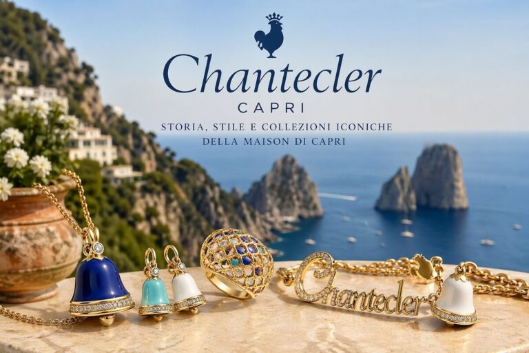 Chantecler storia e collezioni iconiche della maison di Capri con gioielli ispirati alle creazioni simbolo del brand