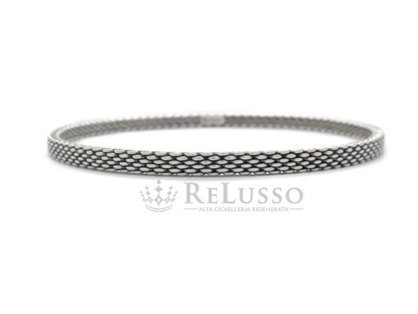 Bracciale tondo Tiffany & Co. in argento sterling 925. foto7