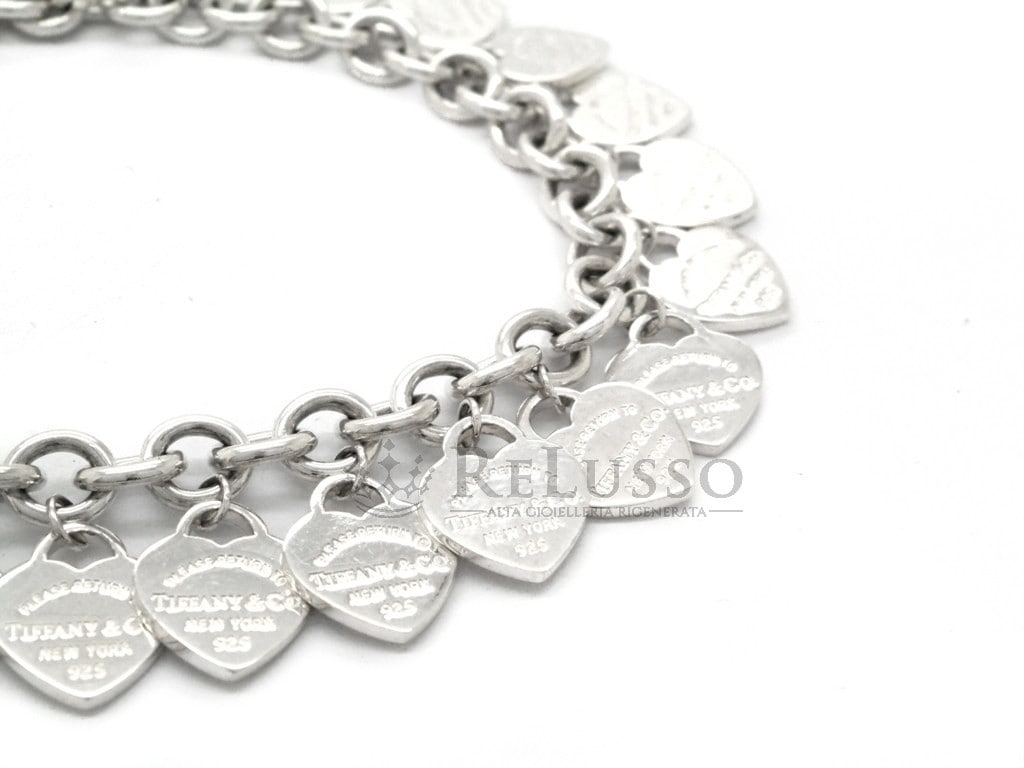 Bracciale Multi-Heart Tiffany & co. collezione Return to Tiffany™ in argento foto2