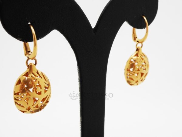Orecchini Pomellato collezione Arabesque in oro rosa 18kt foto4