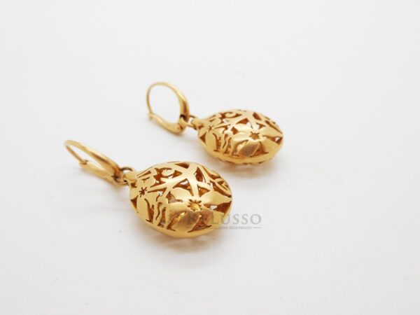 Orecchini Pomellato collezione Arabesque in oro rosa 18kt foto6