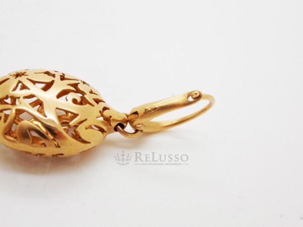 Orecchini Pomellato collezione Arabesque in oro rosa 18kt foto8