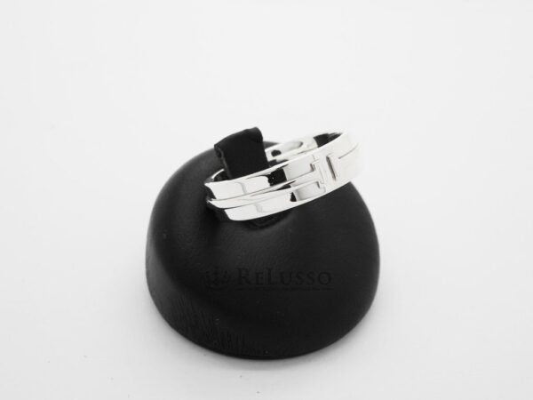 Anello Two Tiffany T in argento sterling foto4