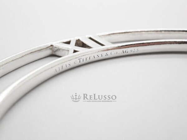 Bracciale rigido Tiffany collezione Atlas® in argento sterling foto2