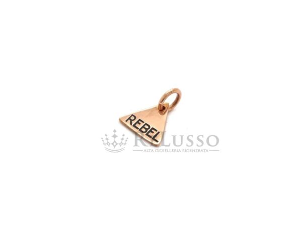 Charm Dodo Rebel in oro rosa 9kt foto2