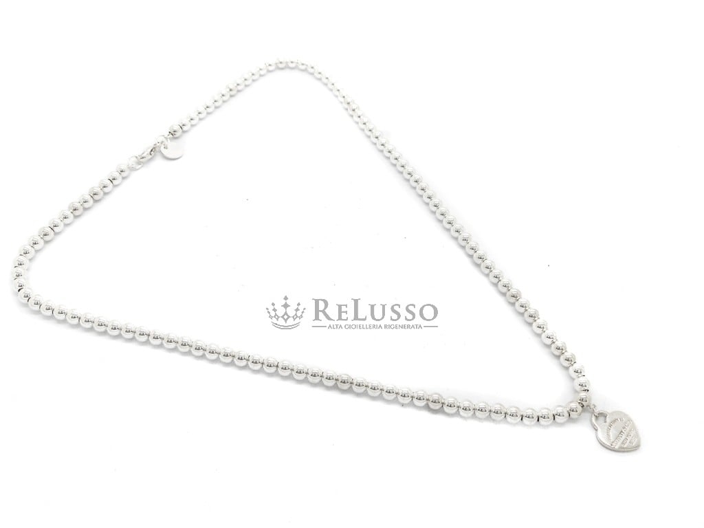 Collana Tiffany & co Bead in argento e cuore Return to Tiffany™ smaltato Tiffany Blue® foto3