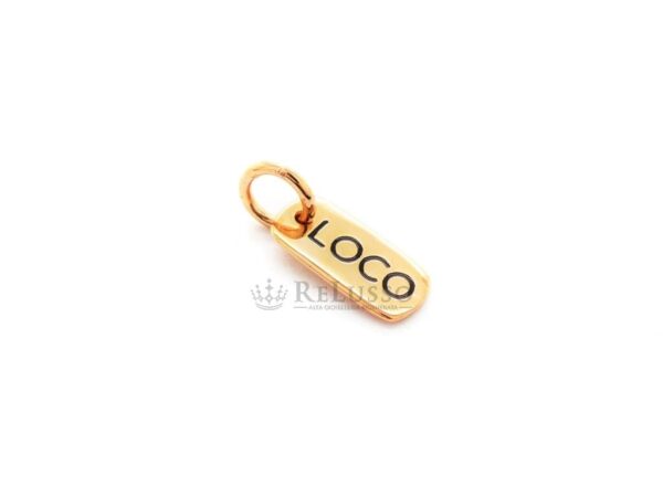 Charm Dodo Loco in oro rosa 9kt foto