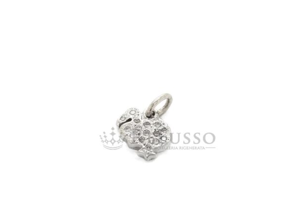 Charm Dodo "Dodo" oro bianco 4