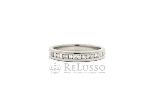 Riviera Brown & Newirth in oro bianco con diamanti per 0,20ct totali foto2