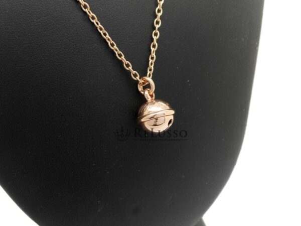 Charm Dodo "Campanello" oro rosa 9kt foto4