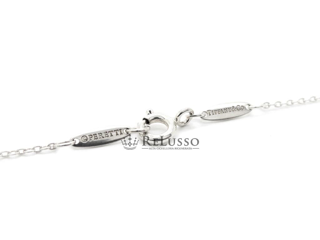 Collana Tiffany Sprinkle Color by the Yard Elsa Peretti® in argento con seleniti foto5