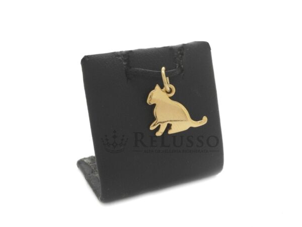 Charm Dodo Gatto da 2gr in oro giallo 18kt foto1