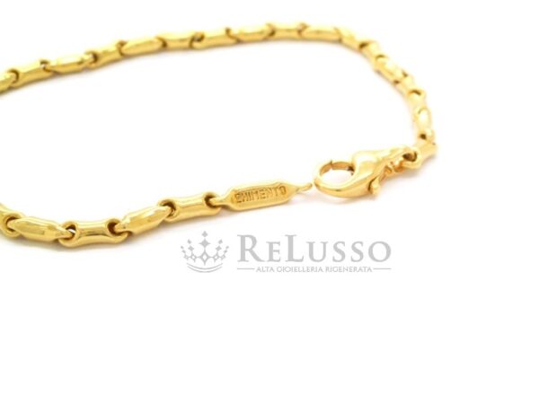 Braccialetto Chimento Bamboo in oro giallo 18kt foto2