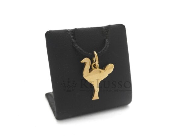 Charm Dodo Struzzo da 2gr. in oro giallo 18kt foto1