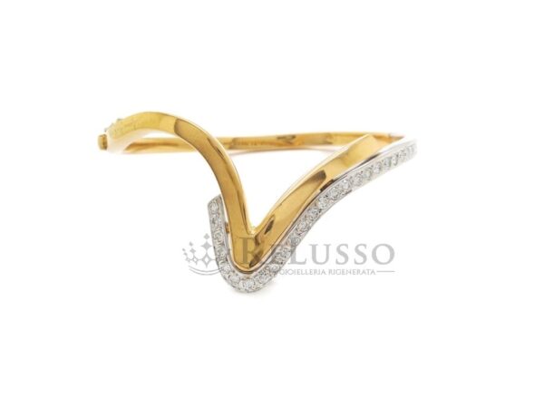 Bracciale Gianni Carità in oro giallo e diamanti per 1,00ct foto1