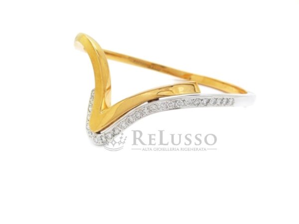 Bracciale Gianni Carità in oro giallo e diamanti per 1,00ct foto2