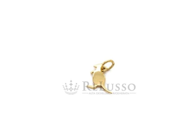 Charm Dodo Canguro da 2gr. in oro giallo foto2