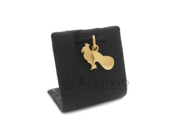 Charm Dodo Pavone da 2gr. in oro giallo 18kt foto1