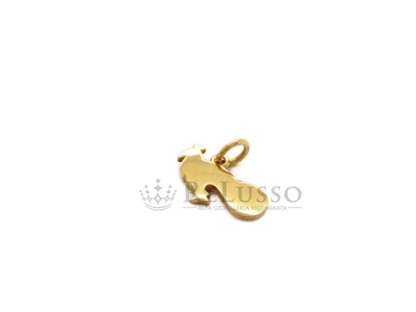 Charm Dodo Pavone da 2gr. in oro giallo 18kt foto2