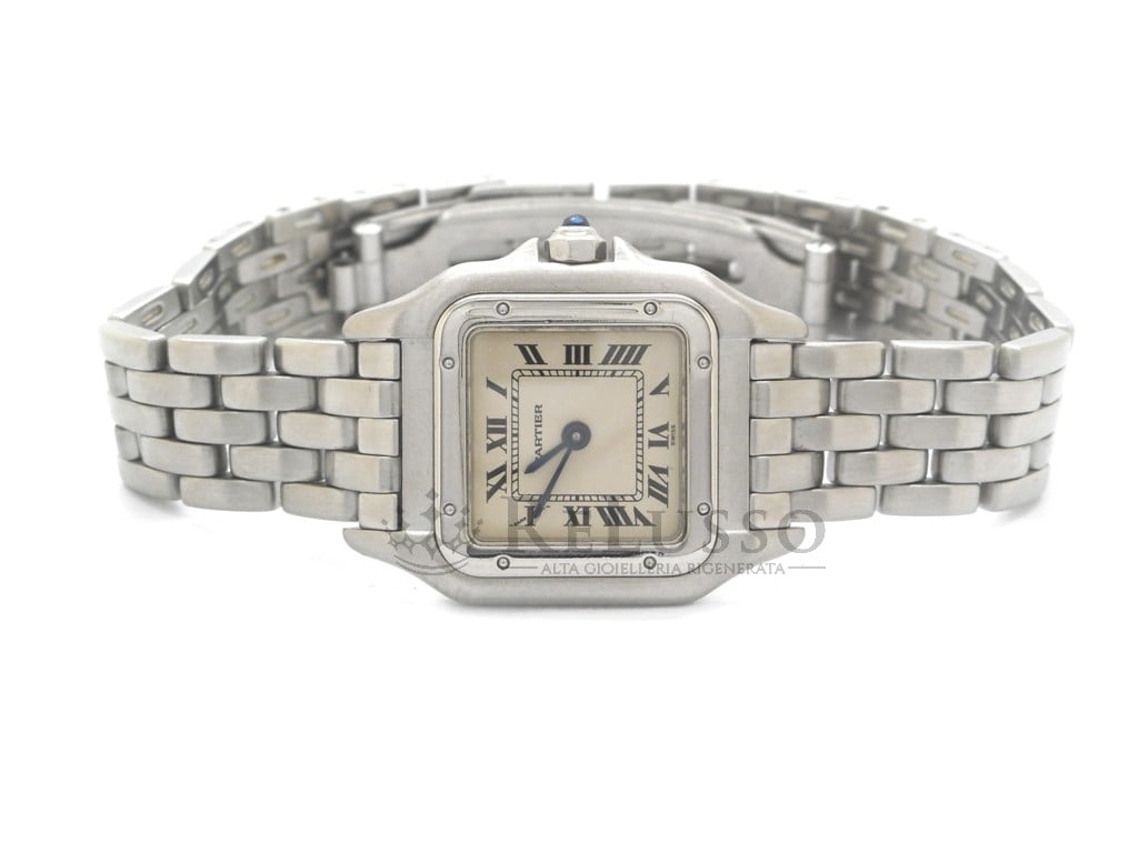 Orologio Cartier Panthère Quartz Steel Ref.132 000 C foto4