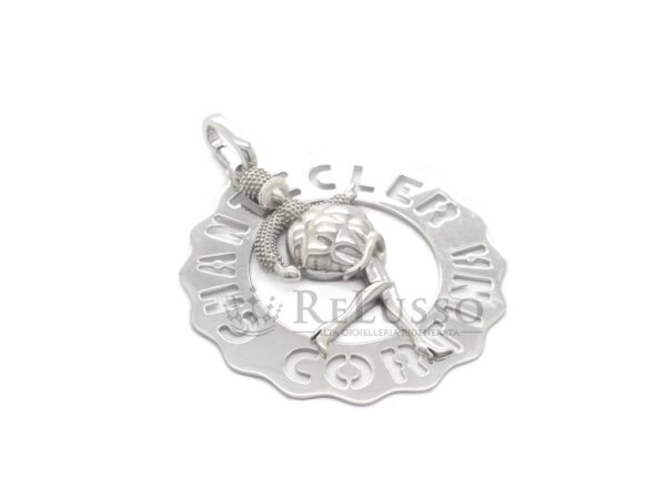 Ciondolo Chantecler Logo grande Madame Clochette in argento sterling foto1