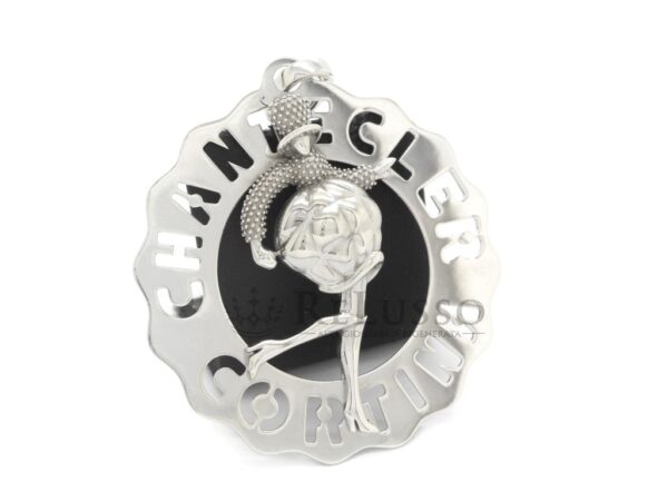 Ciondolo Chantecler Logo grande Madame Clochette in argento sterling foto2