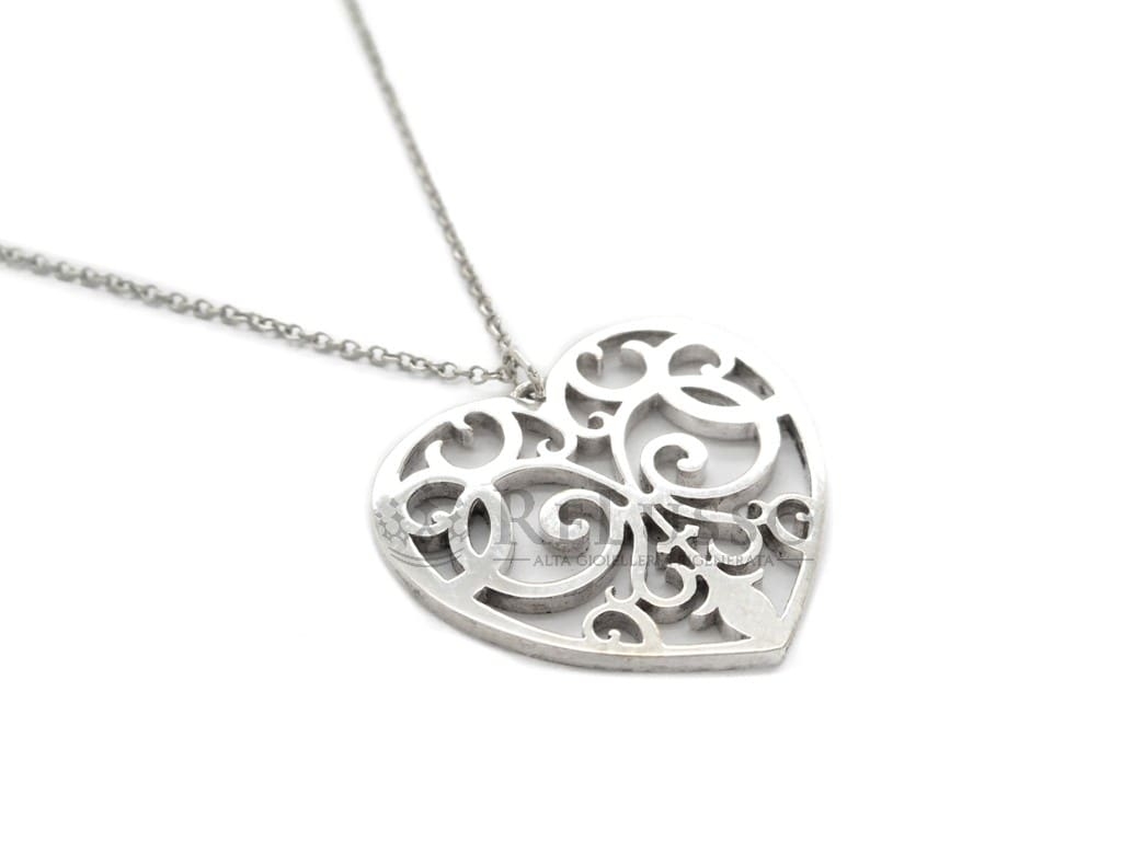 Collana Tiffany Enchant™ con ciondolo Heart in argento sterling foto2