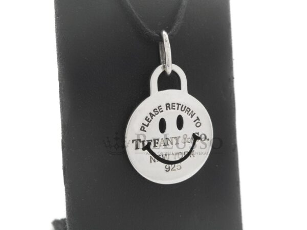 Charm Tiffany Happy Face in argento sterling foto1