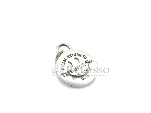 Charm Tiffany Happy Face in argento sterling foto2