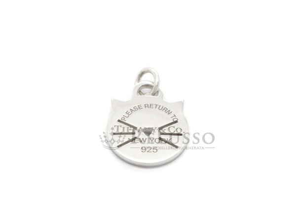 Ciondolo Gatto collezione Return to Tiffany™ in argento sterling foto4
