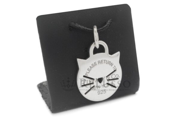 Ciondolo Gatto collezione Return to Tiffany™ in argento sterling foto1