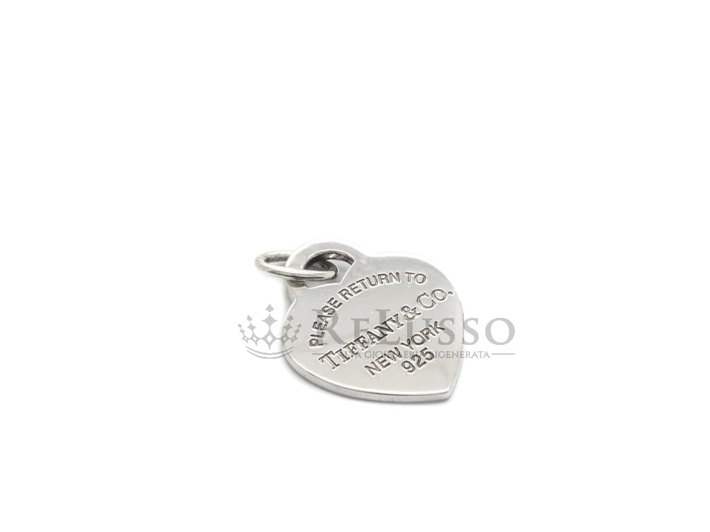 Ciondolo Heart Tag Tiffany Blue® in argento sterling, medio foto1