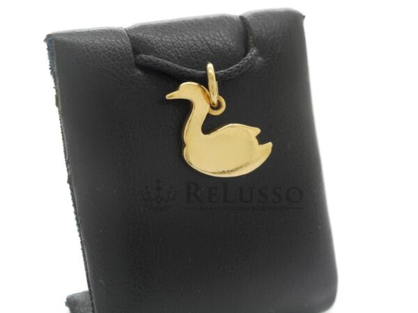 Charm Dodo Cigno da 2gr. in oro giallo 18kt foto1
