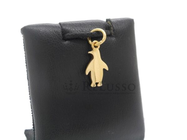 Charm Dodo Pinguino da 1gr. in oro giallo 18kt foto1