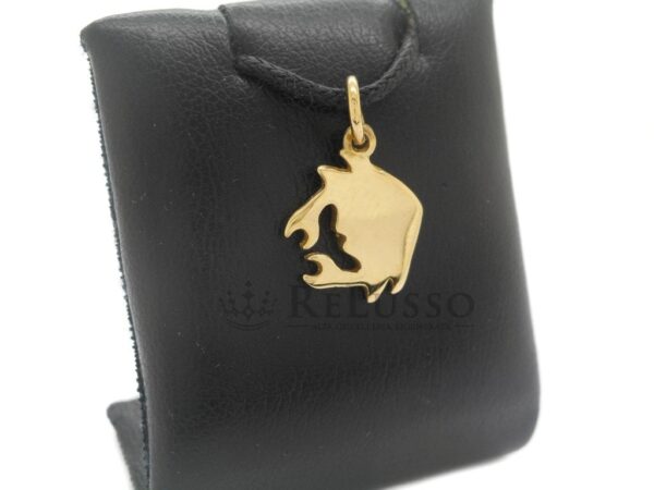 Charm Dodo Granchio da 2gr. in oro giallo 18kt foto1