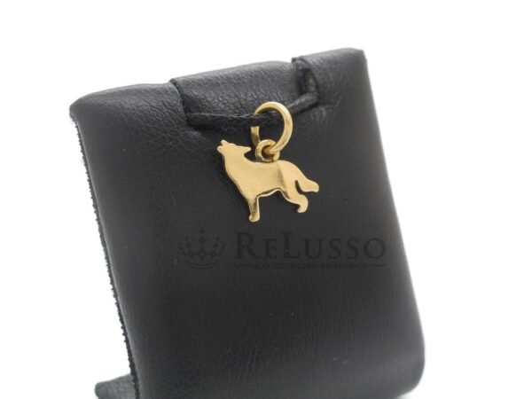 Charm Dodo Lupo 1gr. in oro giallo 18kt foto1