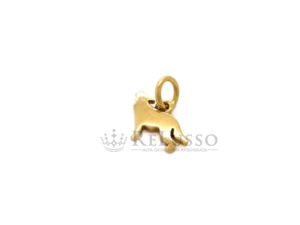 Charm Dodo Lupo 1gr. in oro giallo 18kt foto4