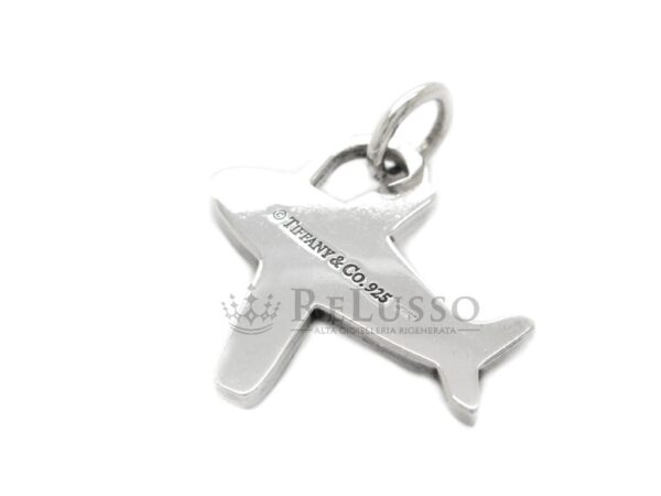 Ciondolo Tiffany Aeroplano in argento sterling 925 foto1
