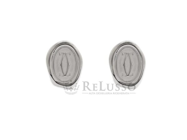 Gemelli Cartier motivo ceralacca in argento sterling 925. foto1