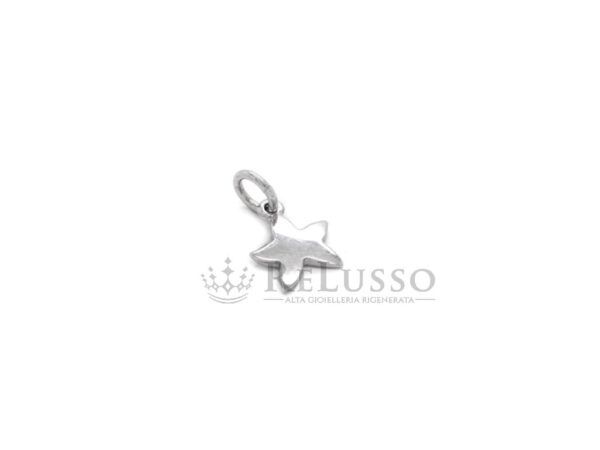 Charm Dodo Stella Marina in oro bianco 9kt. foto1