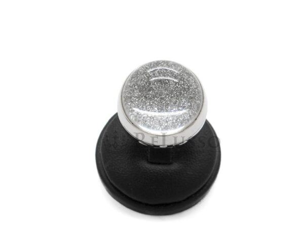Anello Baccarat Be in love in argento sterling con polvere di diamanti e cristallo foto1