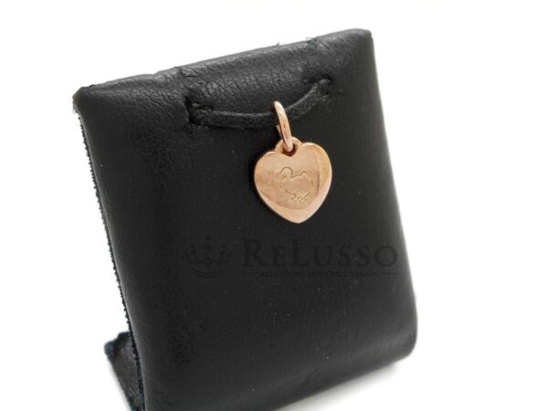 Charm Cuore Dodo in oro rosa 9kt. foto14
