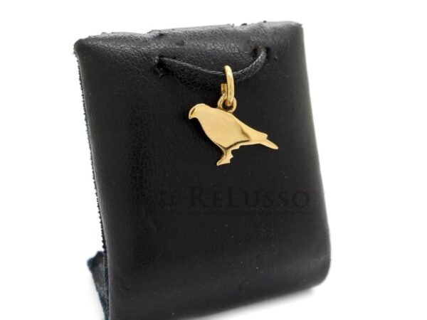 Charm Dodo Falco da 1gr. in oro giallo 18kt foto1