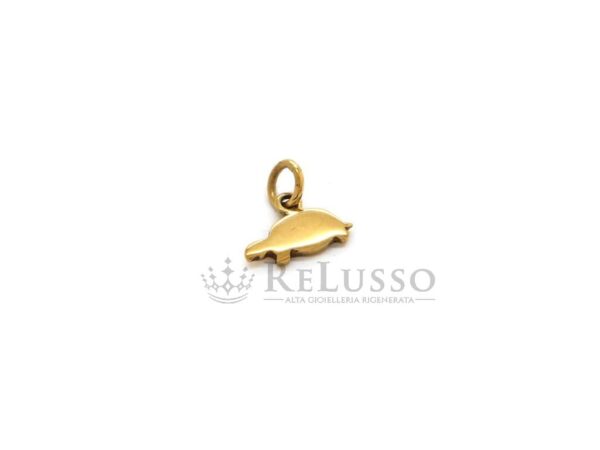 Charm Dodo Tartaruga da 1gr. in oro giallo 18kt. foto1